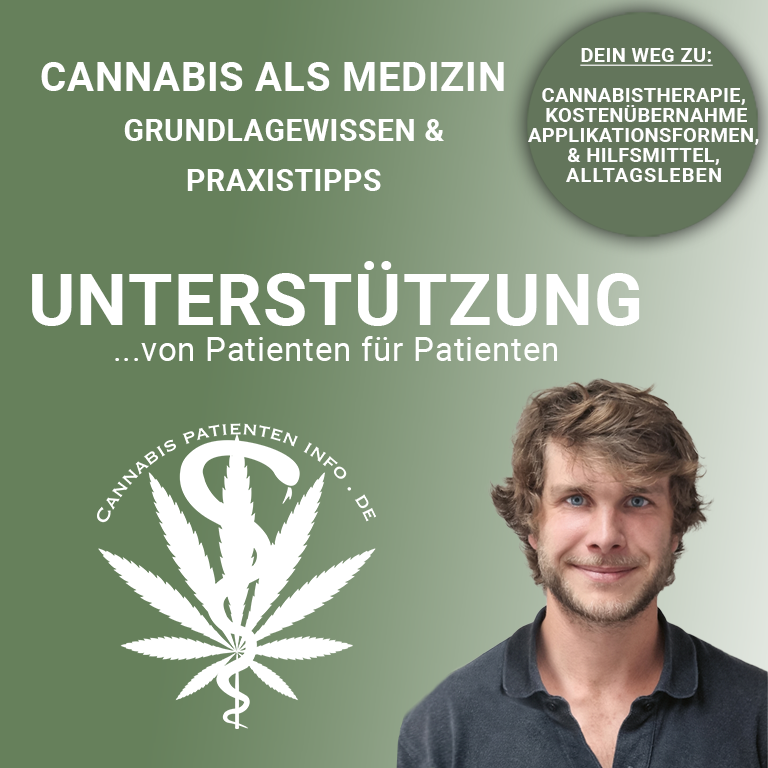 Unterstützung Cannabis Medizin Therapie