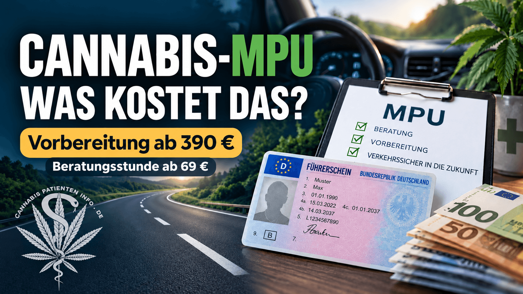 Cannabis MPU Vorbereitung Kosten – Vorbereitung ab 390 Euro